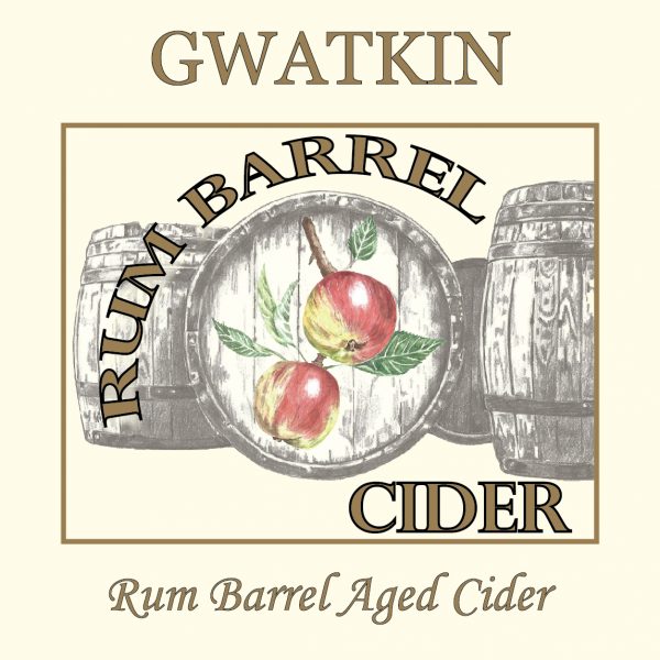 Rum Barrel Cider Label